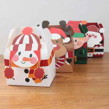 4 CHRISTMAS GIFT BOXES