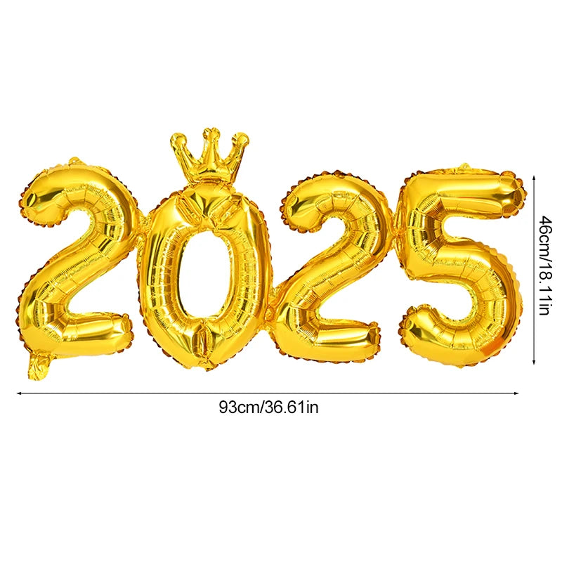 2025 NEW YEARS EVE BALLOONS