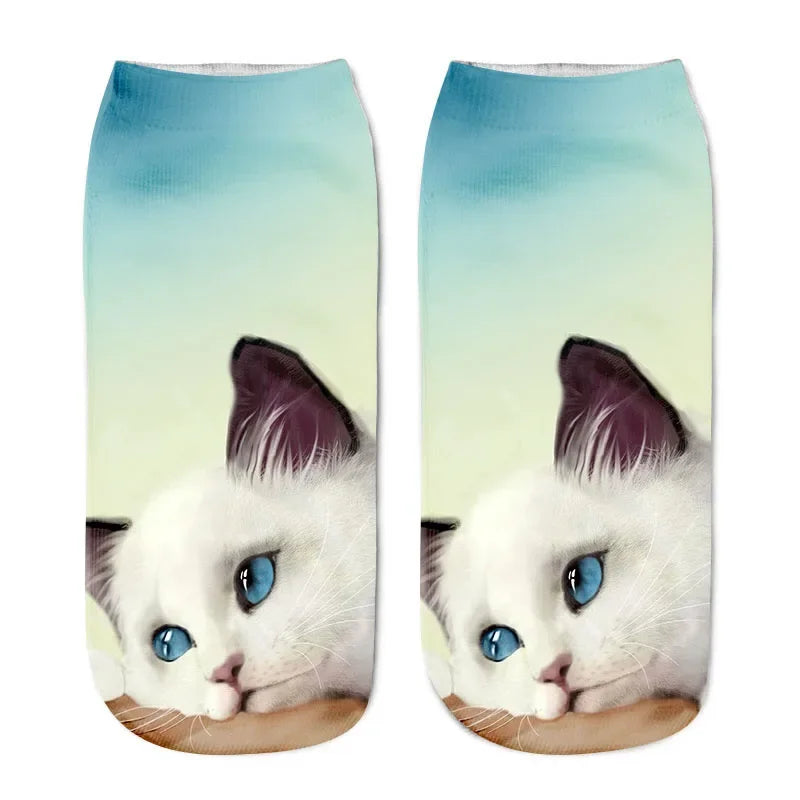 FUNNY CAT SOCKS