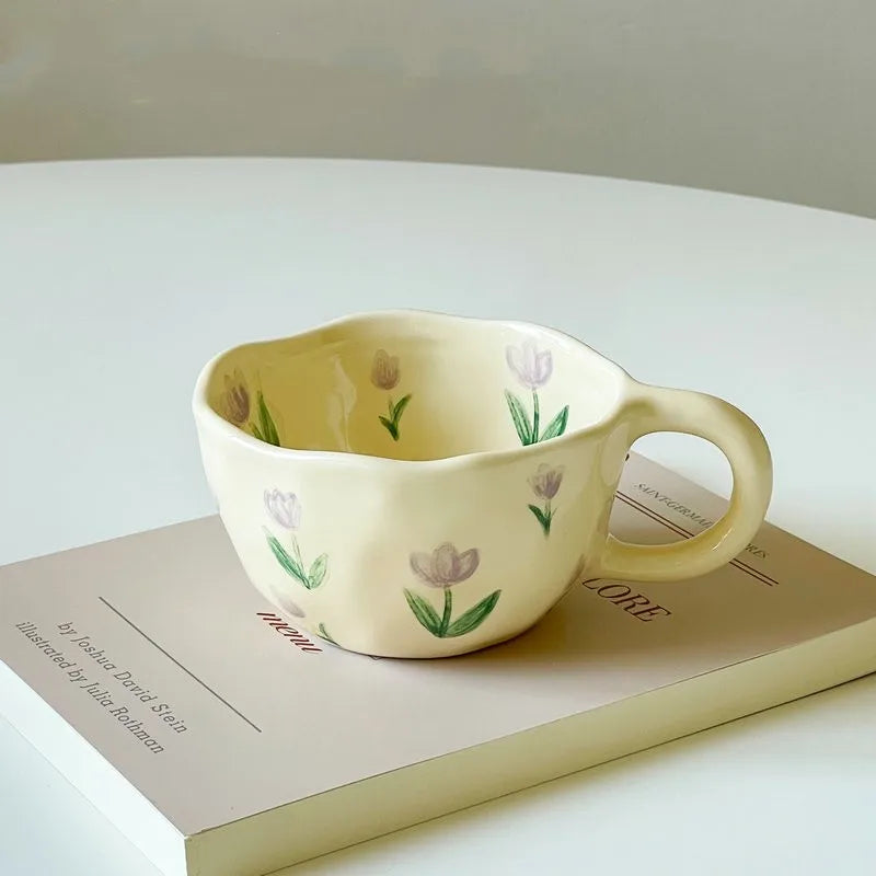 VINTAGE FLOWER MUG