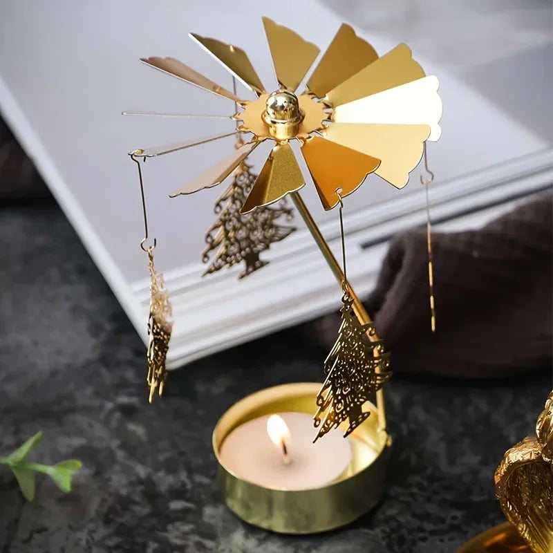 ROTATING CANDLE HOLDER