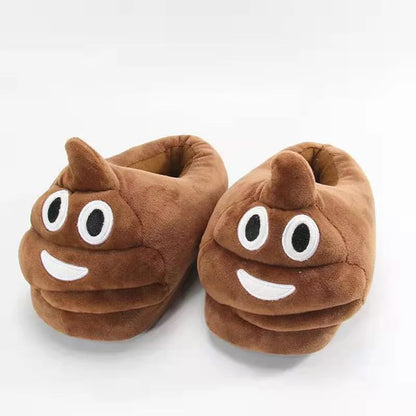 FUNNY POOP SLIPPERS