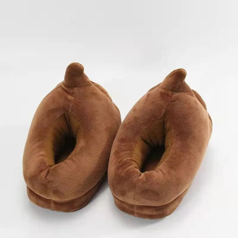 FUNNY POOP SLIPPERS