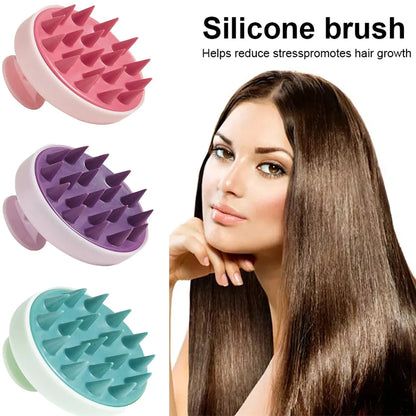 SCALP SILICON MASSAGE BRUSH