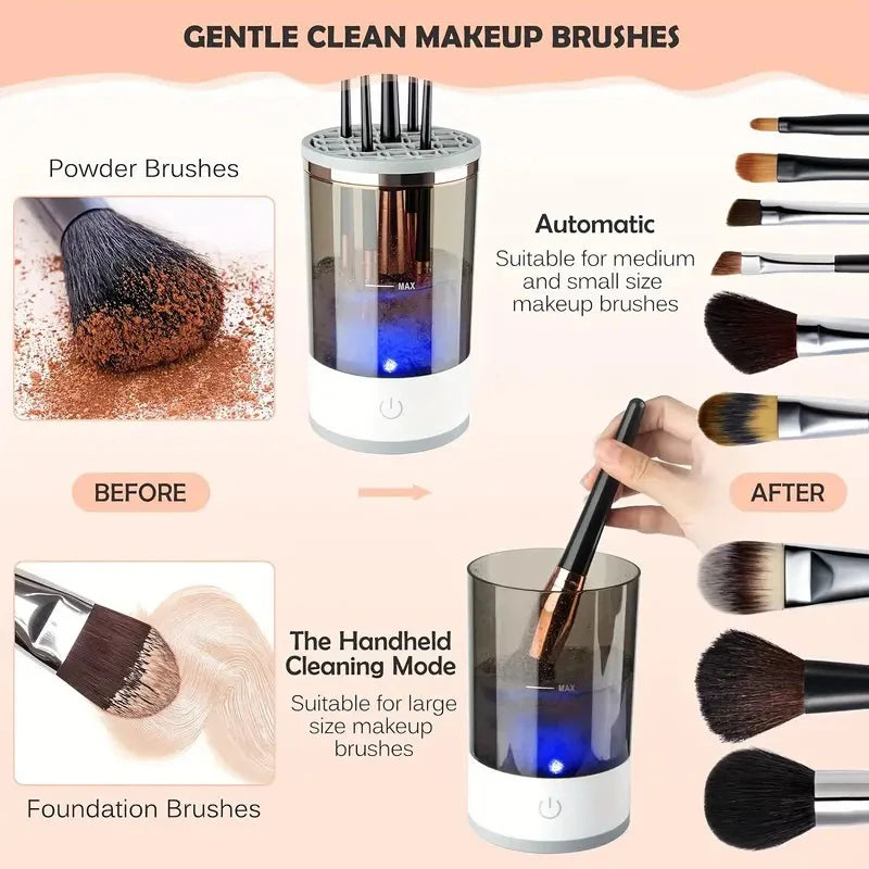 ELECTRIC MAKE-UP BRUSH CLEANER