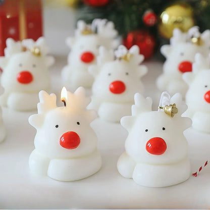 CHRISTMAS RENDEER CANDLES