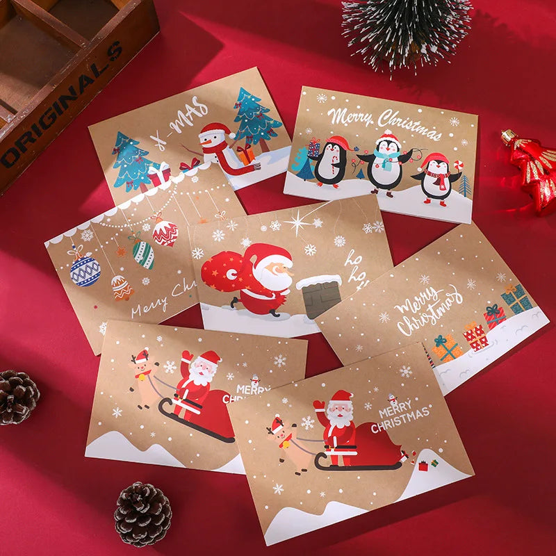 6 CHRISTMAS CARDS