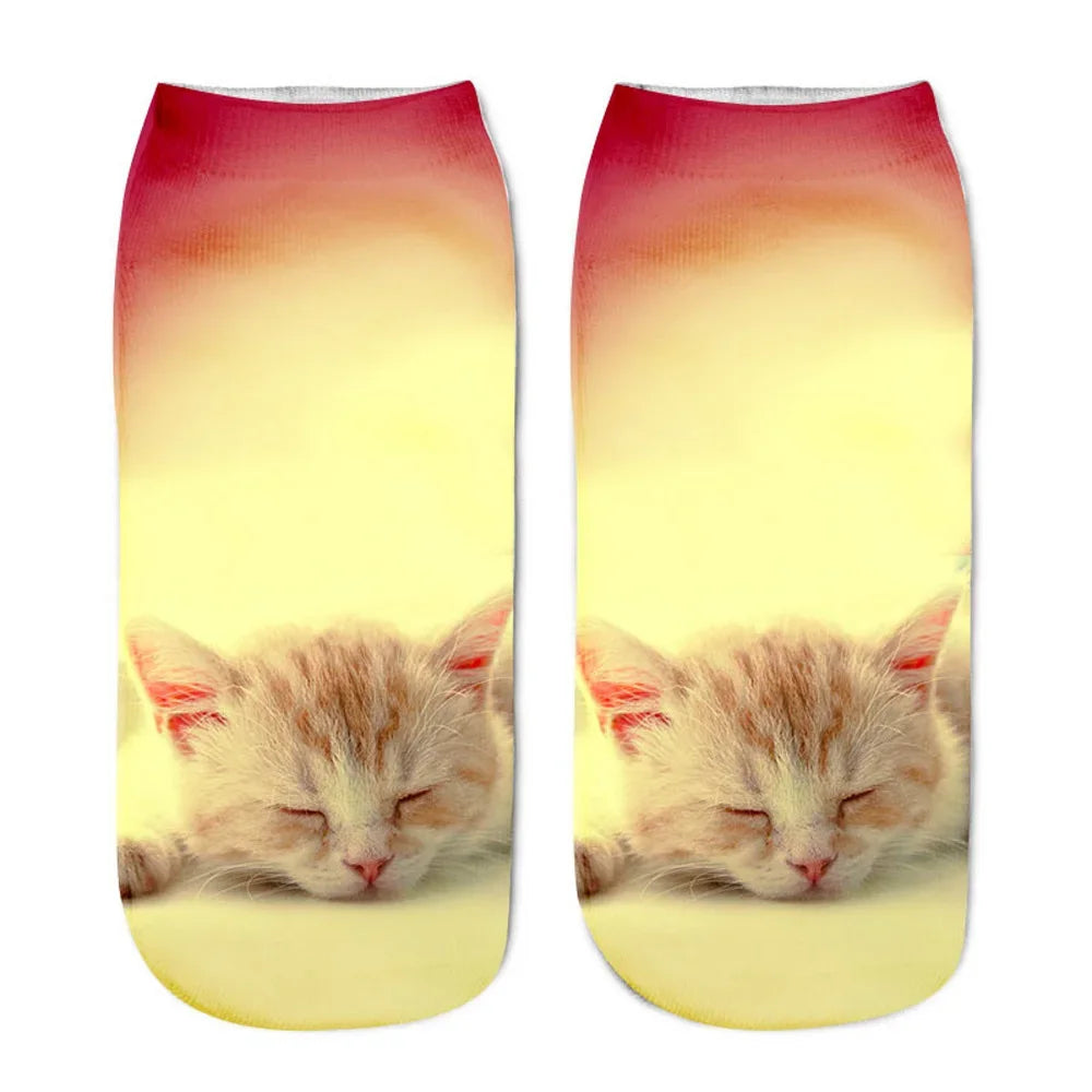 FUNNY CAT SOCKS