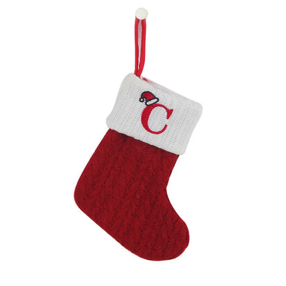 ALFABETIC CHRISTMAS DECORATION SOCKS