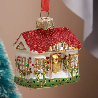 CHRISTMAS HOUSE ORNAMENT