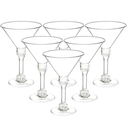 20 UNBREAKABLE COCKTAIL GLASSES