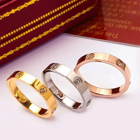 TRENDY RINGS STAINLESS STEEL