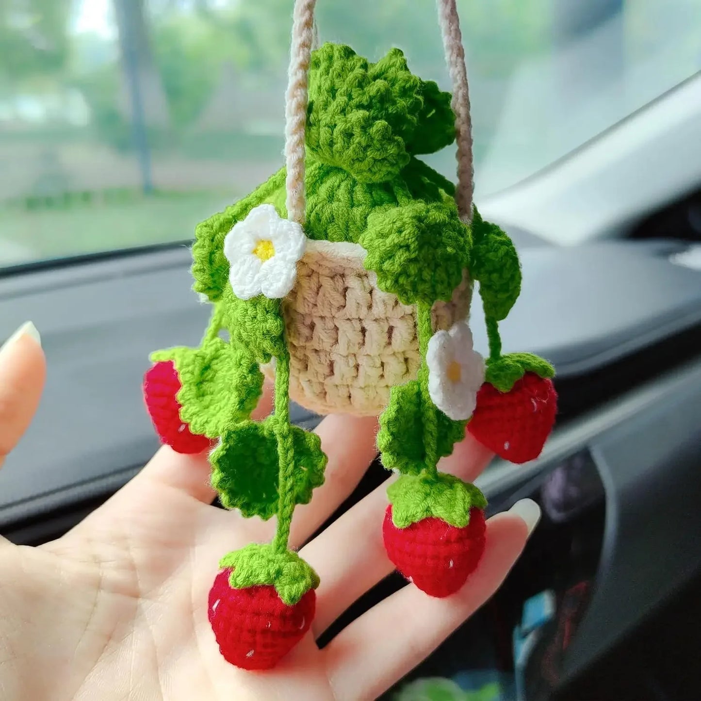 STRAWBERRY CAR HANGER