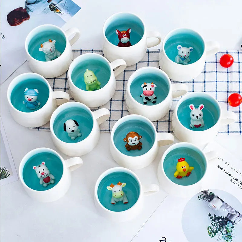 ANIMAL COFFEE MUGS