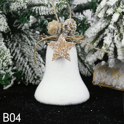 WHITE CHRISTMAS ORNAMENTS