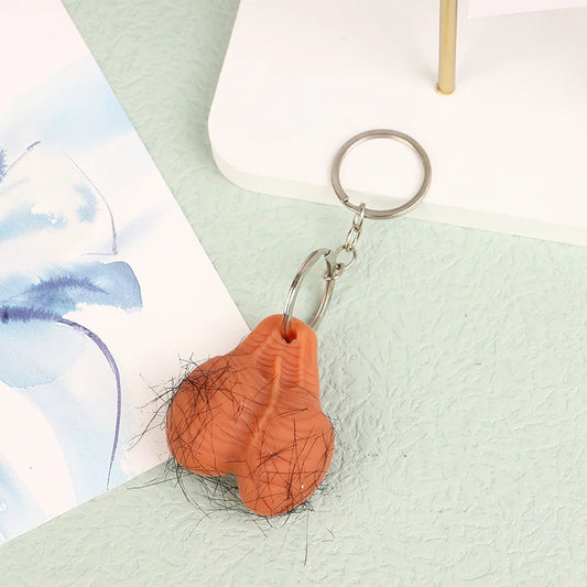 FUNNY STRESS RELIEVE KEY RING