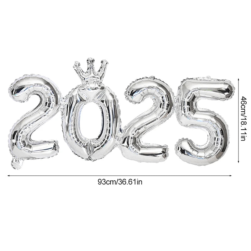 2025 NEW YEARS EVE BALLOONS