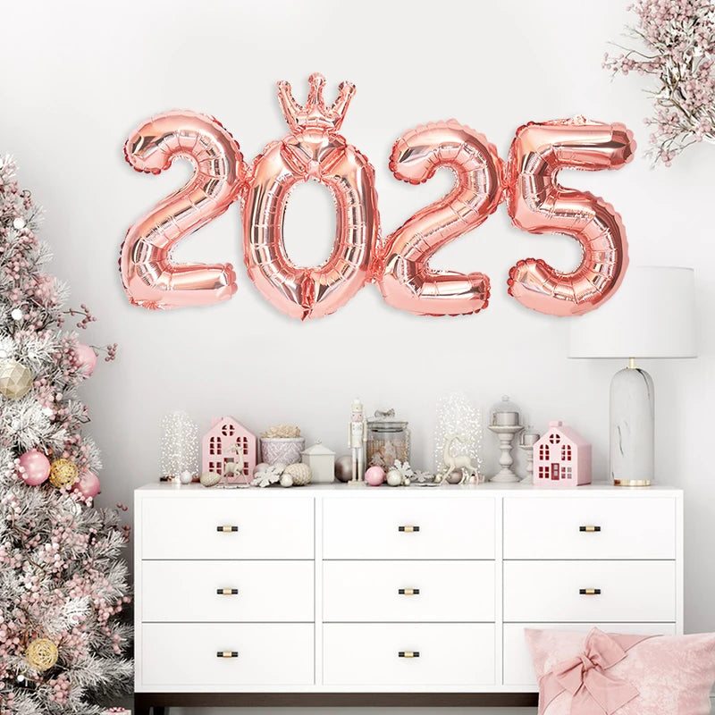 2025 NEW YEARS EVE BALLOONS