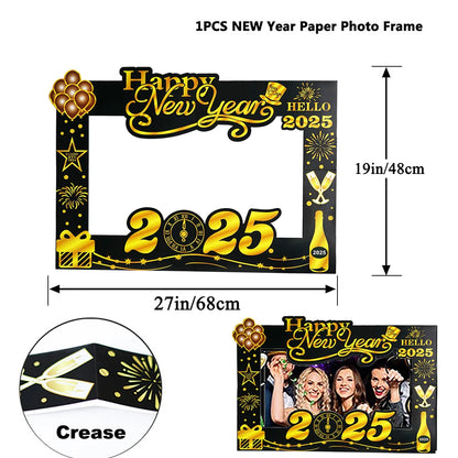 NEW YEARS EVE PAPER PHOTOFRAME