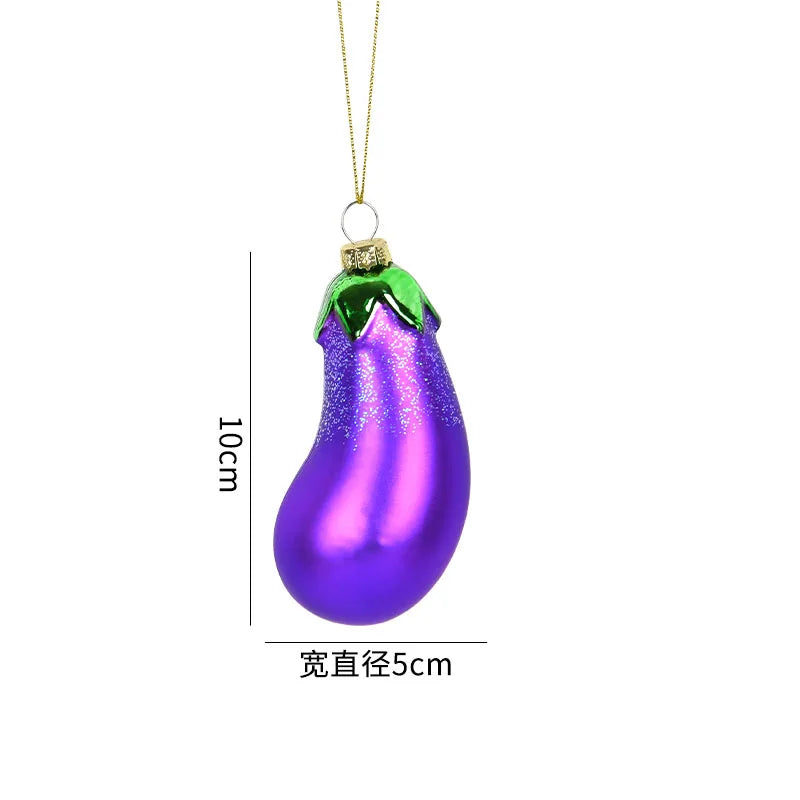 EGG PLANT ORNAMENT