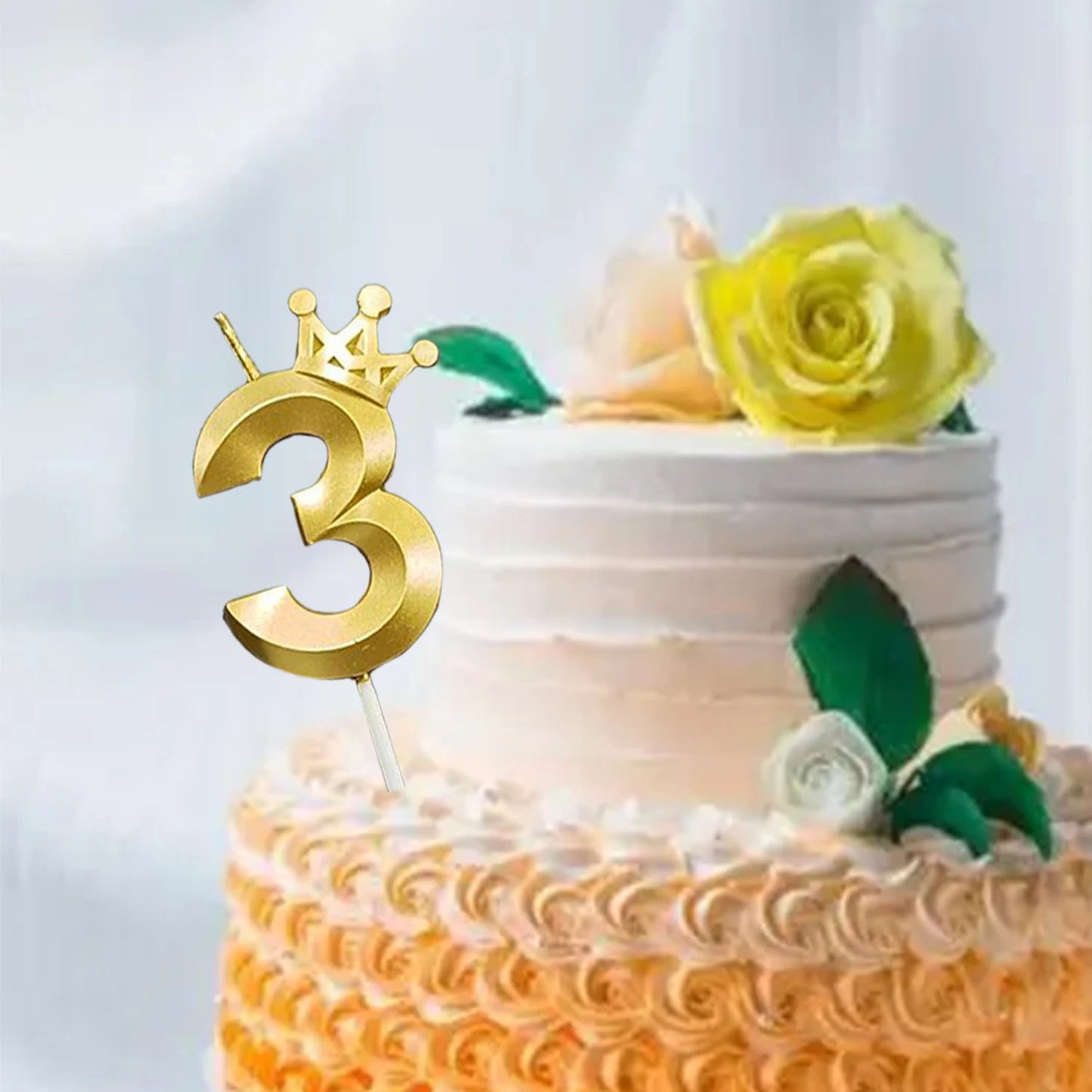 NUMBER CANDLES CROWN