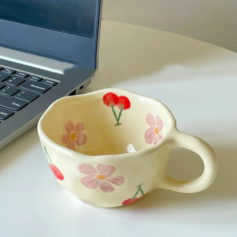 VINTAGE FLOWER MUG