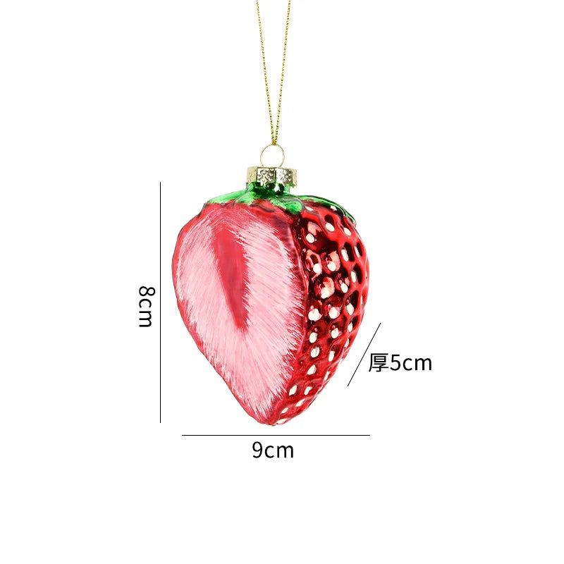 STRAWBERRY ORNAMENT