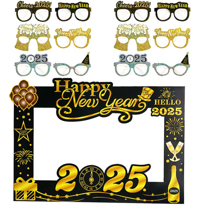 NEW YEARS EVE PAPER PHOTOFRAME