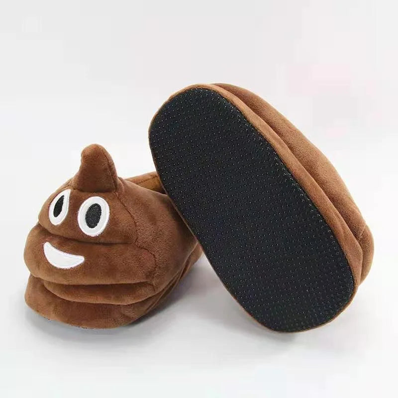 FUNNY POOP SLIPPERS