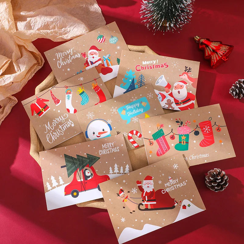 6 CHRISTMAS CARDS