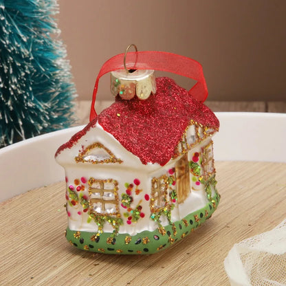 CHRISTMAS HOUSE ORNAMENT