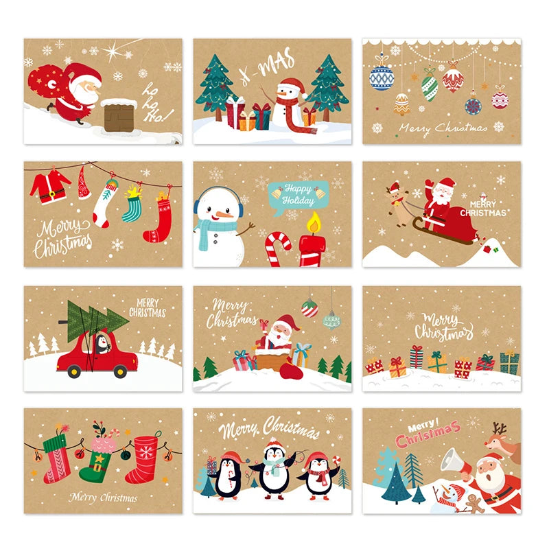 6 CHRISTMAS CARDS