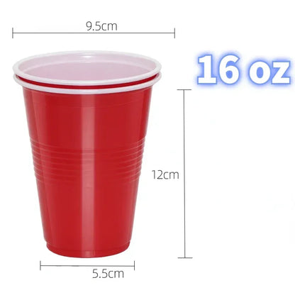 50 RED/BLEU/LIGHTBLEU CUPS