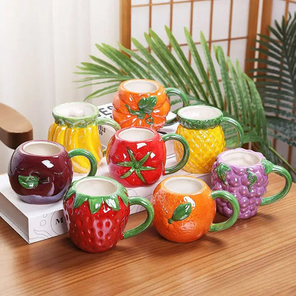 FRUIT COFFEE MUGS