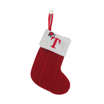 ALFABETIC CHRISTMAS DECORATION SOCKS