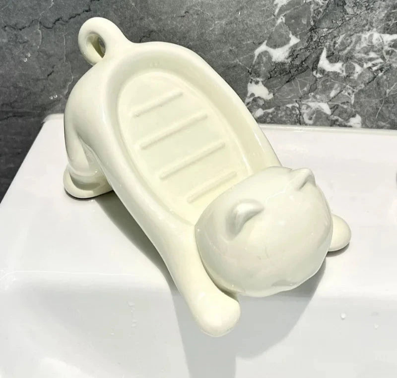 FUNNY CAT SOAP PLATE