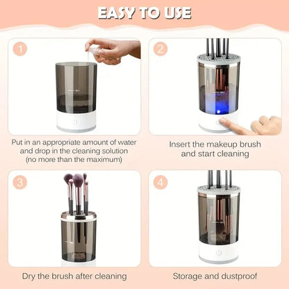 ELECTRIC MAKE-UP BRUSH CLEANER