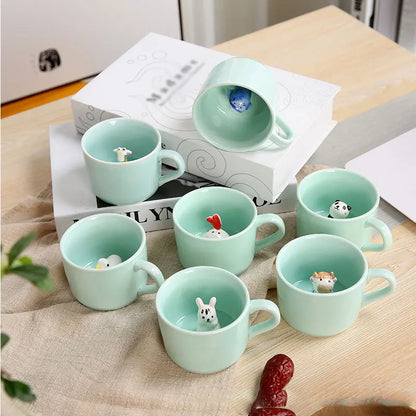 ANIMAL COFFEE MUGS