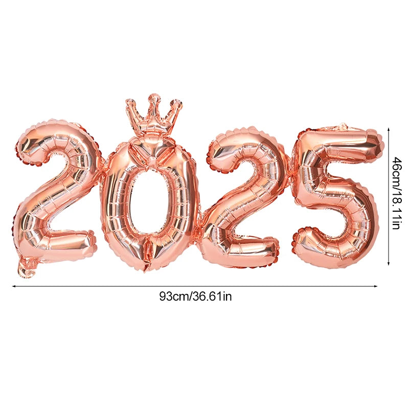 2025 NEW YEARS EVE BALLOONS