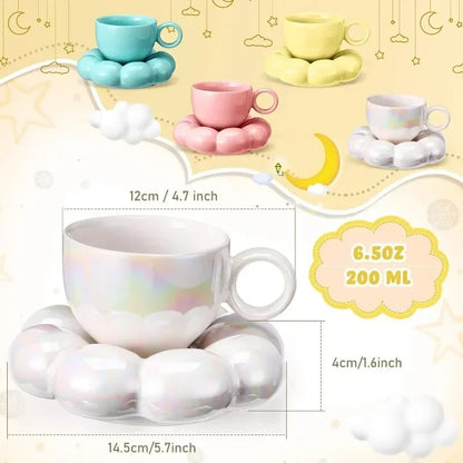 COFFEE MUG AND PLATE SET